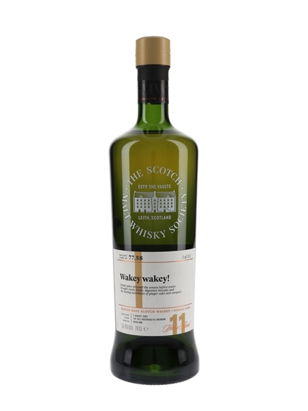 SMWS 77.58 Wakey Wakey! Glen Ord 11 Year Old 70cl / 58.6%