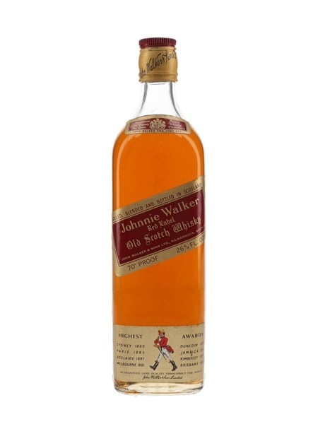 Johnnie Walker Red Label Bottled 1960s-1970s 75.7cl / 40%