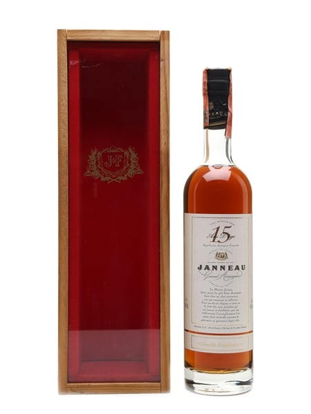 Janneau 15 Year Old Grand Armagnac  50cl