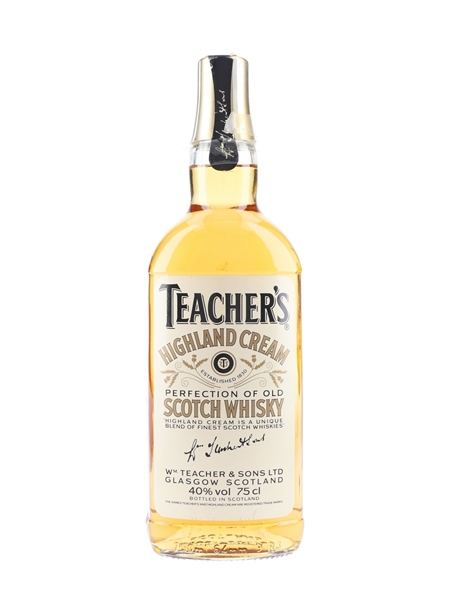 Teacher's Highland Cream Bottled 1980s 75cl / 40%