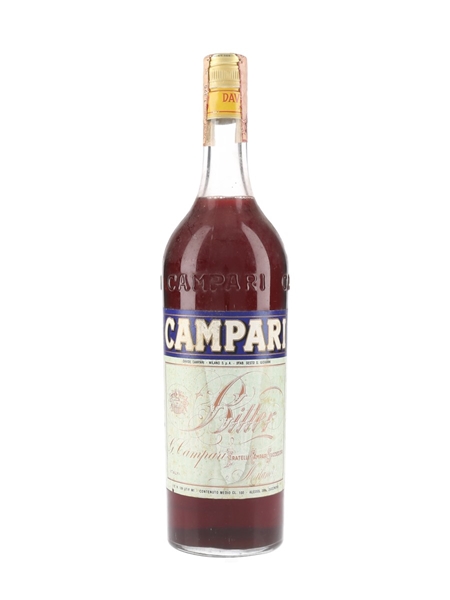 Campari Bitter Bottled 1970s 100cl / 25%