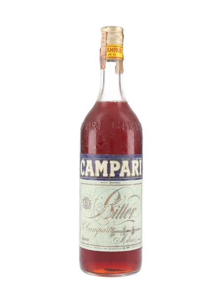 Campari Bitter Bottled 1970s 100cl / 25%