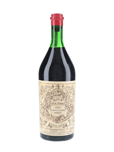 Carpano Antica Formula Vermouth Bottled 1960s 100cl / 16.5%