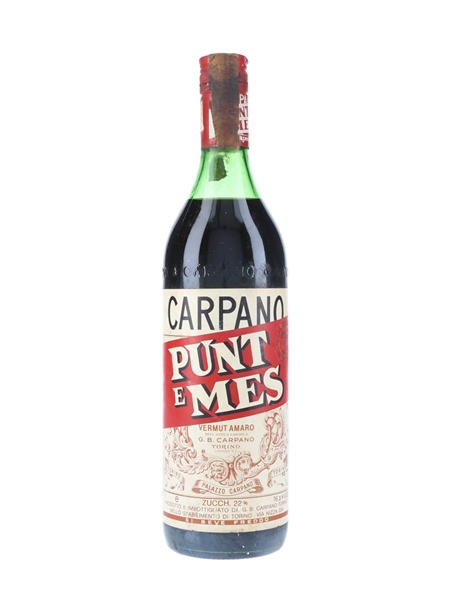 Carpano Punt E Mes Bottled 1970s 100cl / 16.3%