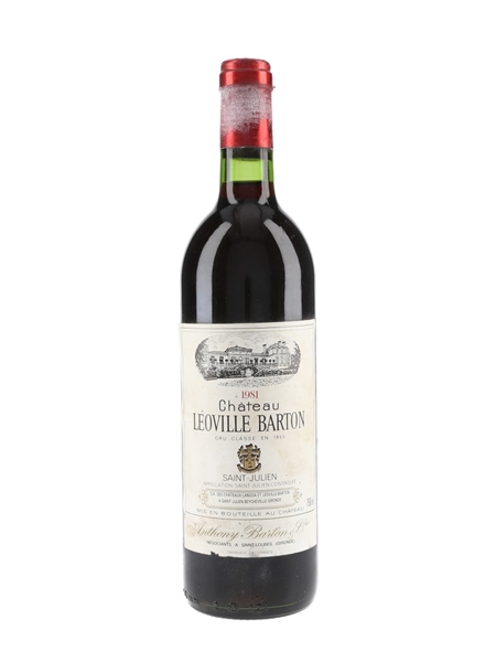 Chateau Leoville Barton 1981 Saint-Julien 75cl