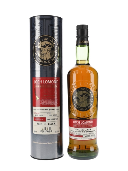 Loch Lomond 2006 Bottled 2020 - The Whisky Shop 70cl / 53.1%