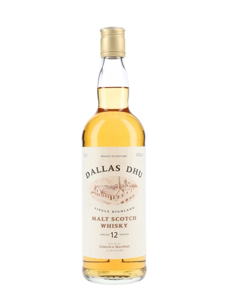 Dallas Dhu 12 Year Old Bottled 1990s - Gordon & MacPhail 70cl / 40%