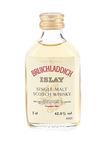 Bruichladdich Bottled 1980s 5cl / 42.9%