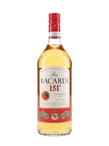 Bacardi 151 Puerto Rico 100cl / 75.5%