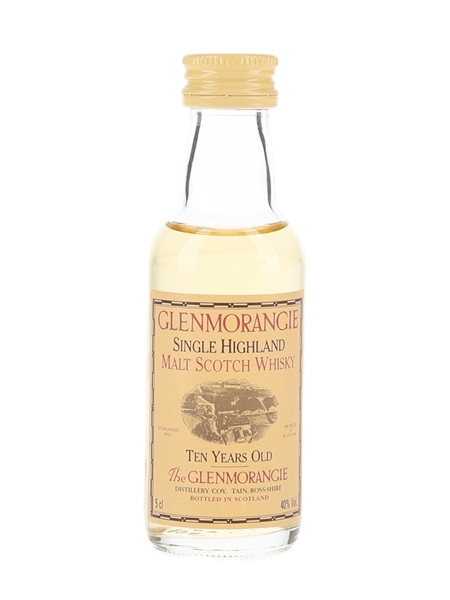 Glenmorangie 10 Year Old Bottled 1990s 5cl / 40%