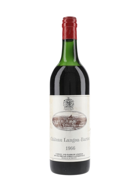 Chateau Langoa Barton 1966 Saint-Julien 75cl