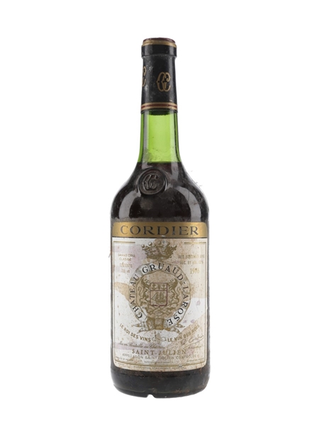 Chateau Gruaud Larose 1976 Grand Cru Classe - Saint Julien 73cl