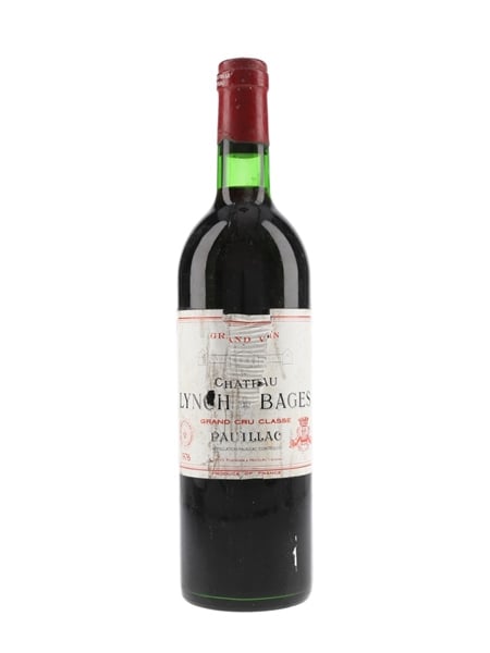 Chateau Lynch Bages 1976 Pauillac 73cl / 12%