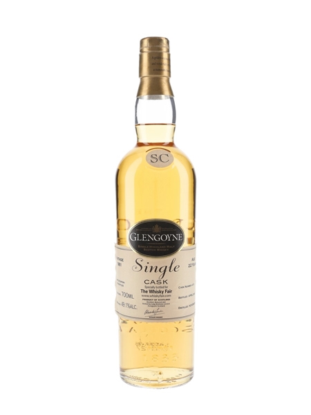 Glengoyne 1981 22 Year Old Single Cask Bottled 2004 - The Whisky Fair 70cl / 49.1%