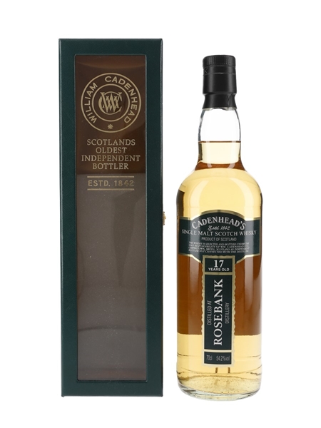 Rosebank 1989 17 Year Old Bottled 2006 - Cadenhead's 70cl / 54.2%