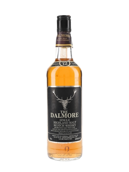 Dalmore 12 Year Old Bottled 1980s - Pilla 75cl / 43%