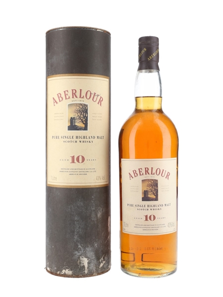 Aberlour 10 Year Old Bottled 1990s 100cl / 43%