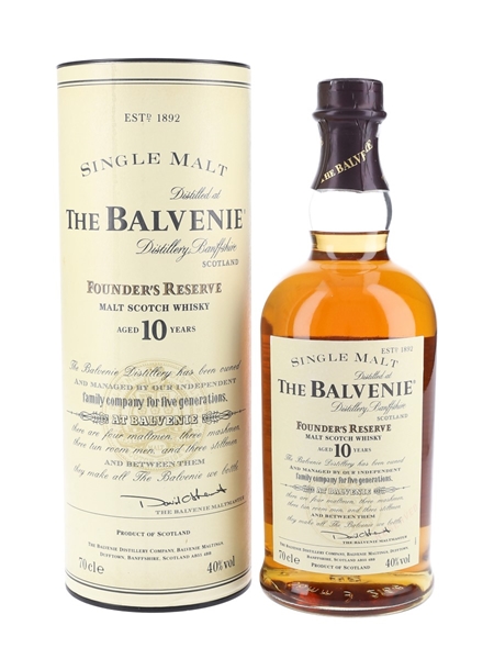 Balvenie 10 Year Old Founder's Reserve Bottled 2000s 70cl / 40%