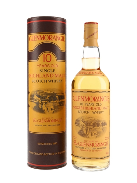 Glenmorangie 10 Year Old Bottled 1980s 75cl / 40%