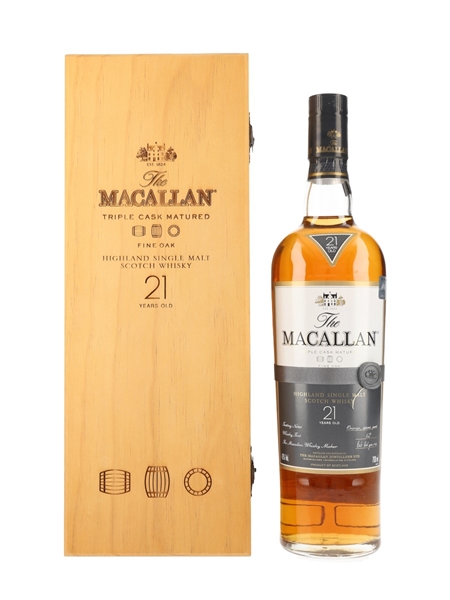 Macallan 21 Year Old Fine Oak Triple Cask Matured 70cl / 43%