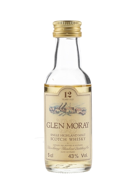 Glen Moray 12 Year Old Bottled 1980s-1990s 5cl / 40%