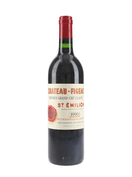 Chateau Figeac 1990 Saint Emilion Premier Grand Cru Classe 75cl / 13%