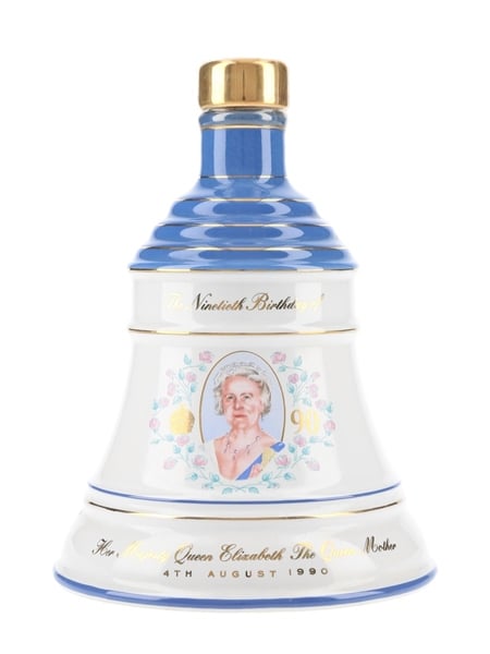 Bell's Ceramic Decanter The Queen Mother's 90th Birthday 75cl / 43%