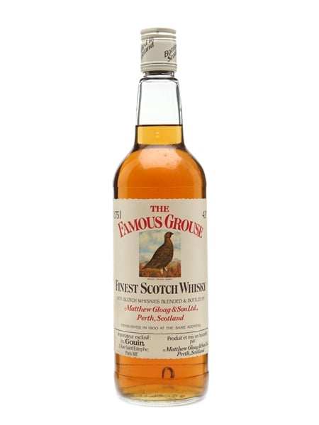 Famous Grouse Bottled 1970s 75cl