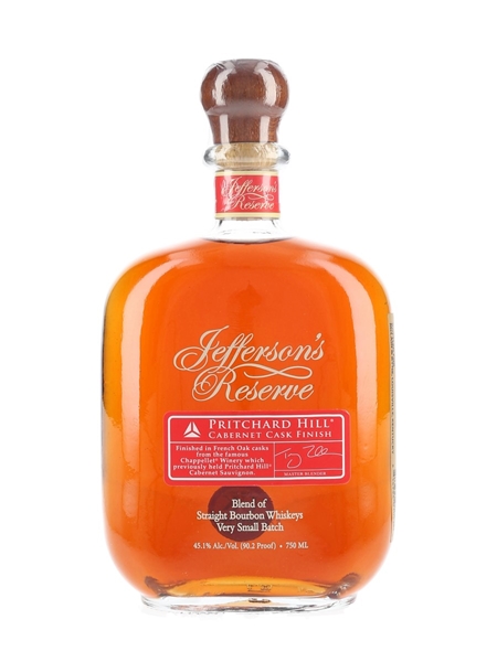 Jefferson's Reserve Pritchard Hill Cabernet Cask Finish Batch Number 6 75cl / 45.1%