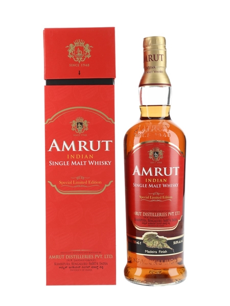 Amrut Madeira Finish Bottled 2018 - La Maison Du Whisky 70cl / 50%