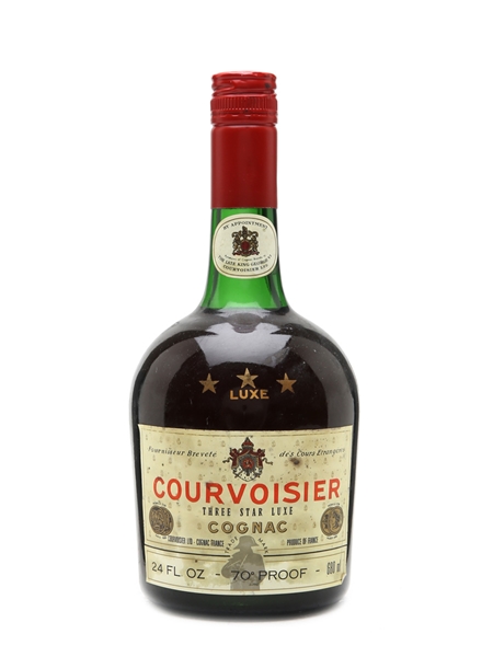 Courvoisier 3 Star Luxe Bottled 1970s 68cl