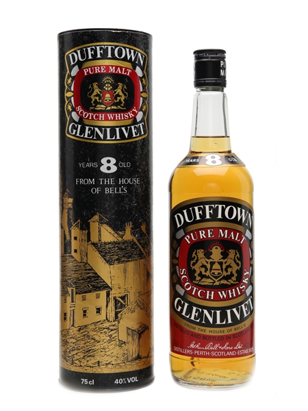 Dufftown-Glenlivet 8 Years Old Bottled 1980s 75cl / 40%