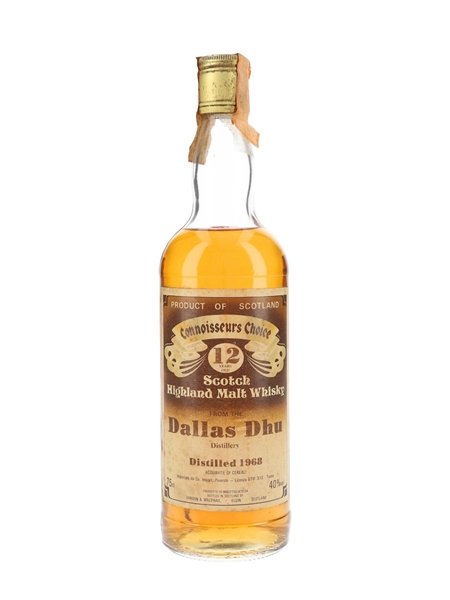 Dallas Dhu 1968 12 Year Old Gordon & MacPhail - Connoisseurs Choice 75cl / 40%