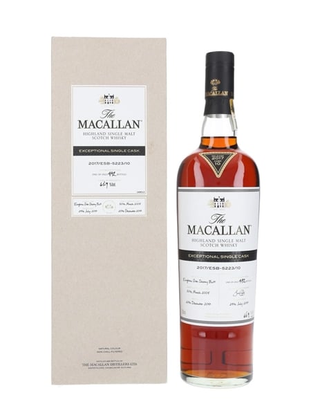 Macallan 2005 Exceptional Single Cask 10 2017 Release 70cl / 65.9%