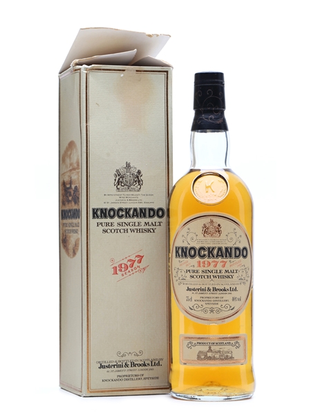 Knockando 1977 Bottled 1990 75cl