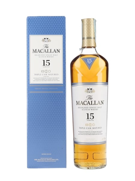 Macallan 15 Year Old Fine Oak Triple Cask Matured 70cl / 43%