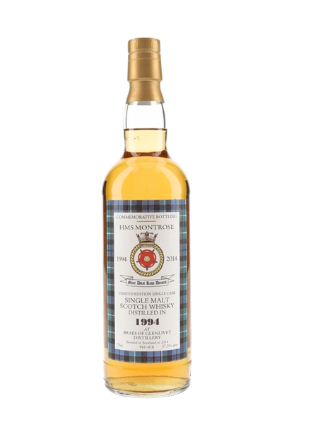 Braes Of Glenlivet 1994 Cask 159184 HMS Montrose 1994-2014 70cl / 57.3%