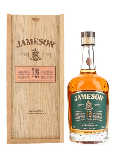 Jameson 18 Year Old  70cl / 40%