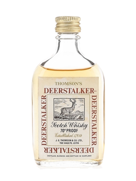 Deerstalker Scotch Whisky Bottled 1950s-1960s 5cl / 40%