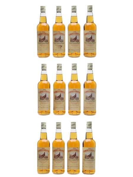 Famous Grouse Bottled 1990s 12 x 70cl / 40%