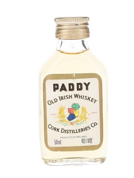 Paddy Old Irish Bottled 1980s 5cl / 40%