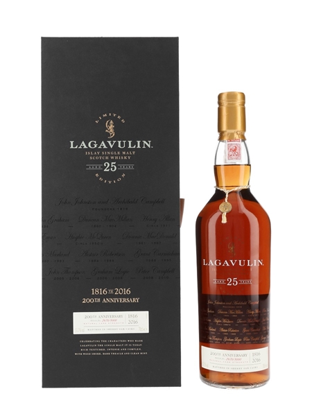 Lagavulin 25 Year Old 200th Anniversary 70cl / 51.7%