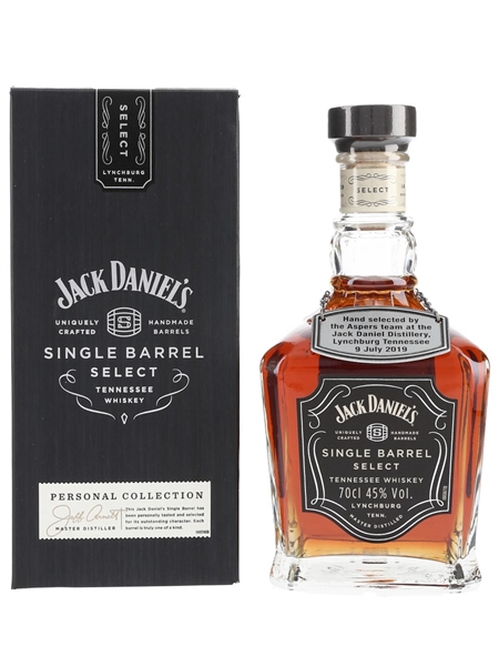 Jack Daniel's Single Barrel Select Bottled 2019 - Aspers 70cl / 45%