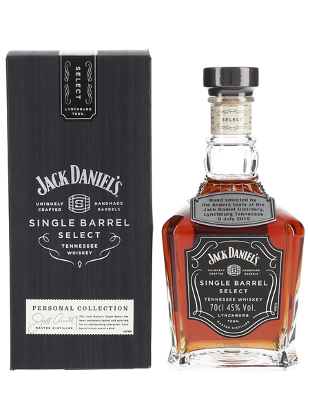 Jack Daniel's Single Barrel Select Bottled 2019 - Aspers 70cl / 45%