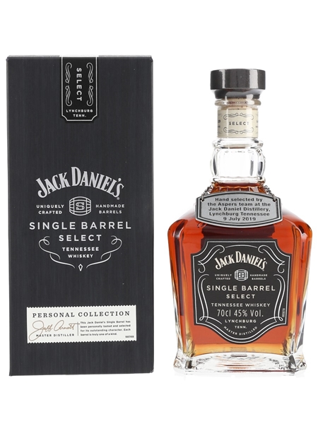 Jack Daniel's Single Barrel Select Bottled 2019 - Aspers 70cl / 45%