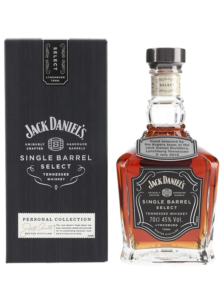 Jack Daniel's Single Barrel Select Bottled 2019 - Aspers 70cl / 45%