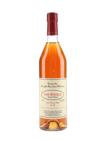 Van Winkle 12 Year Old Lot 'B' Bottled 2019 75cl / 45.2%