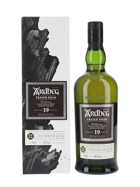 Ardbeg 19 Year Old Traigh Bhan Bottled 2019 - Small Batch Release 70cl / 46.2%