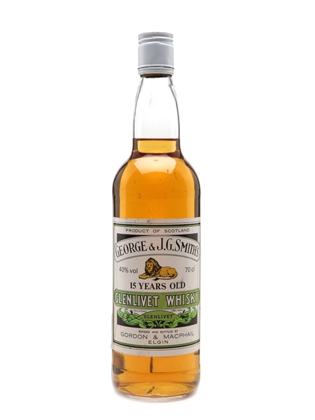 Glenlivet 15 Years Old Gordon & MacPhail 70cl