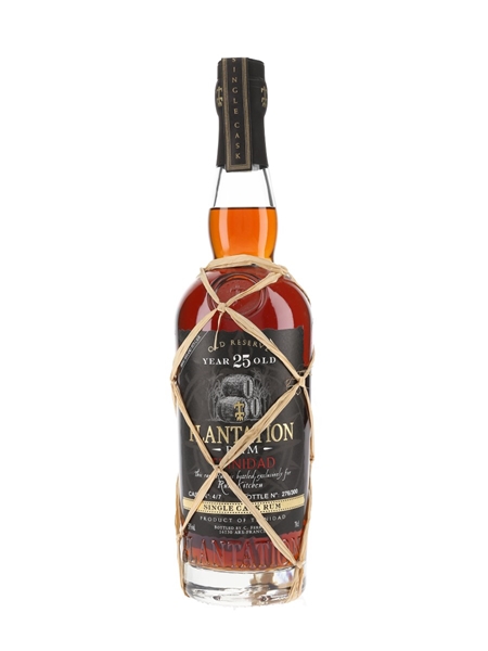 Plantation 25 Year Old Single Cask Trinidad Rum Pierre Ferrand 1973 Cask Finish - Rum Kitchen 70cl / 53%